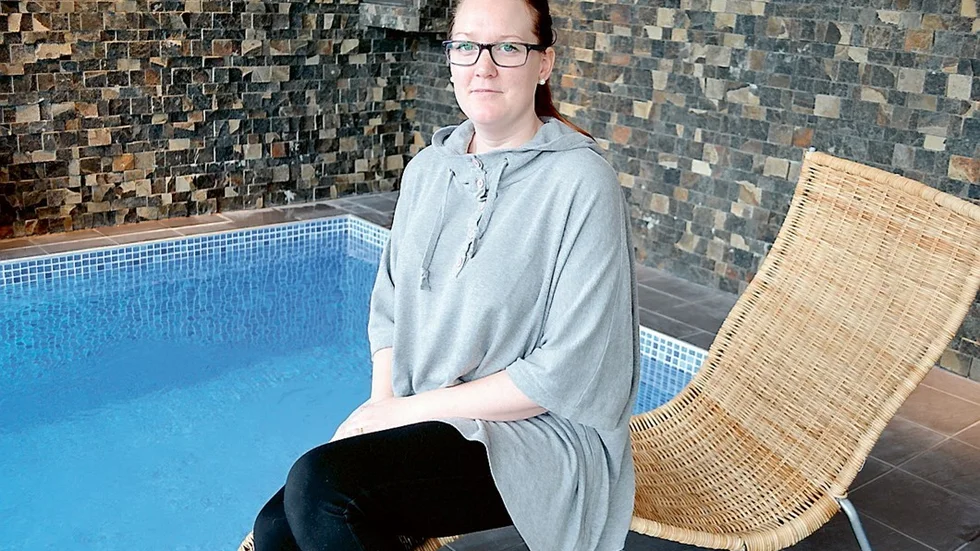Maria Wirén lämnade Stockholm för att uppfylla drömmen i Västervik. På onsdag öppnar hon Nature spa i Västervik.