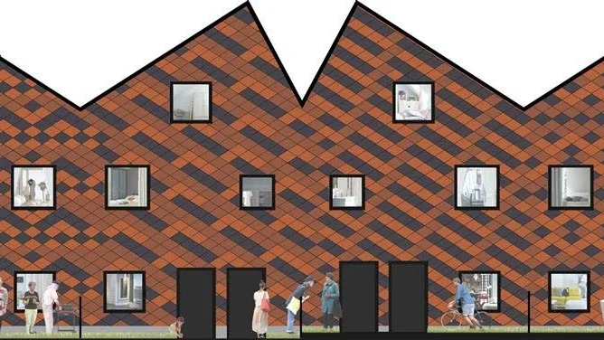 Stort intresse. Många vill bo i de stora lägenheterna i Stångåstadens specialdesignade radhus i Vallastaden.