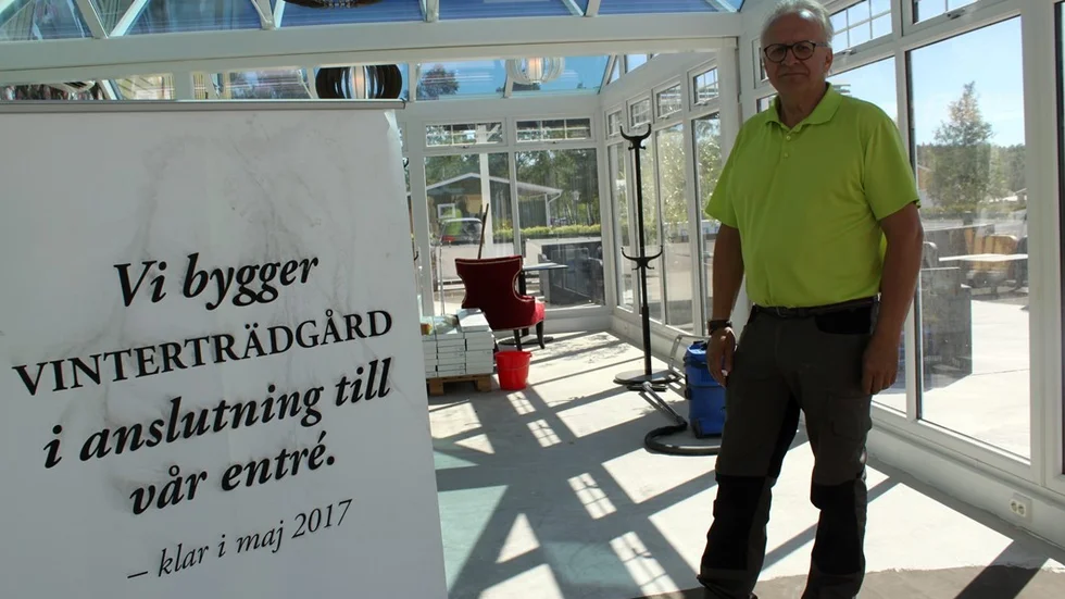 Handläggningstiden för bygglovsärenden har aktualiserats i samband med bygget av en Vinterträdgård vid Björkbacken.