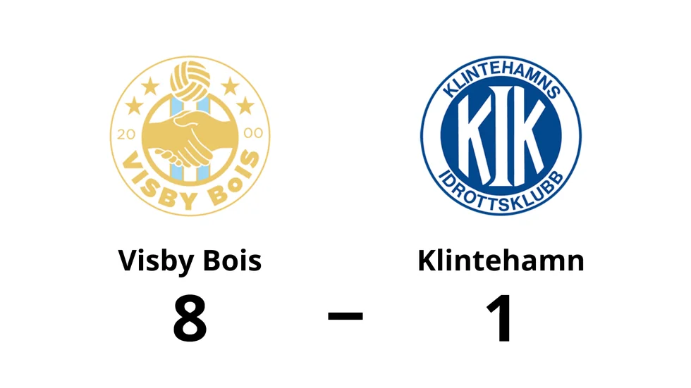 Visby Bois vann mot Klintehamns IK