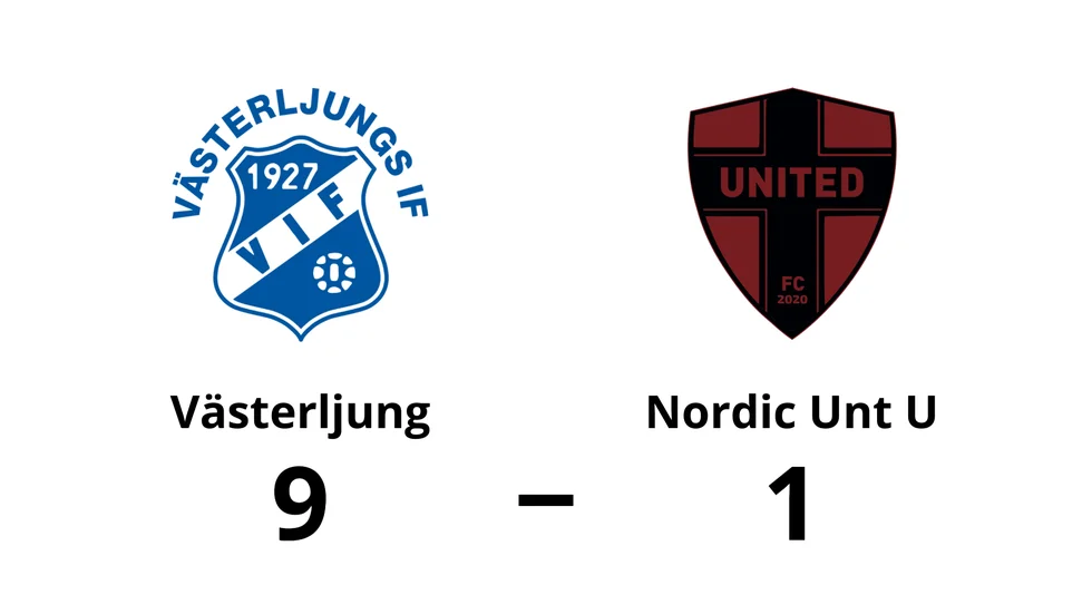 Västerljungs IF vann mot Nordic United FC U