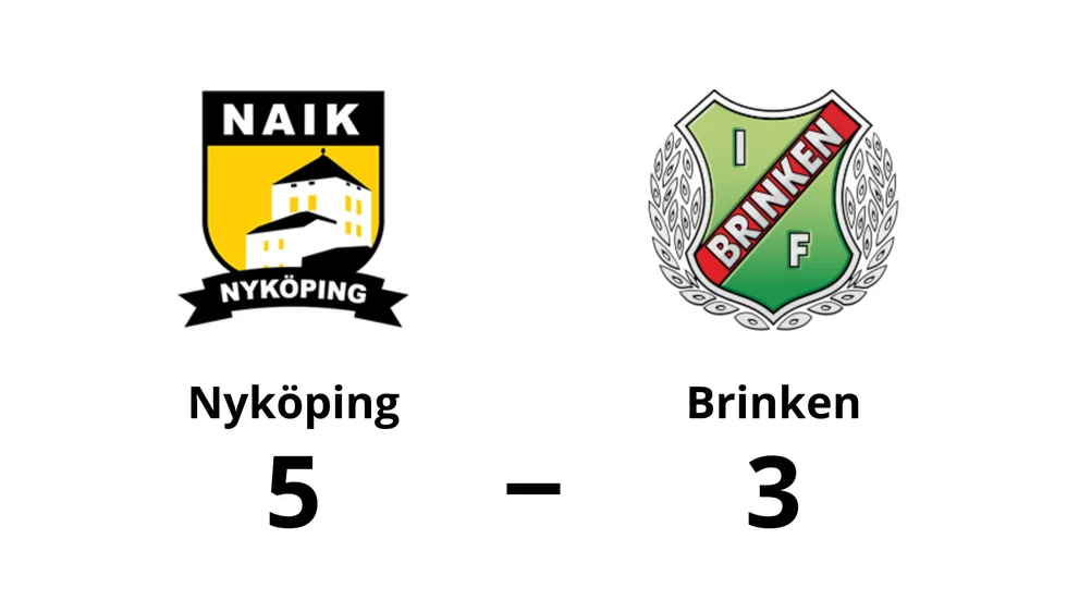Nyköpings AIK vann mot Brinkens IF