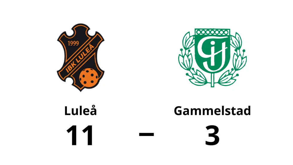 IBK Luleå vann mot Gammelstads IF