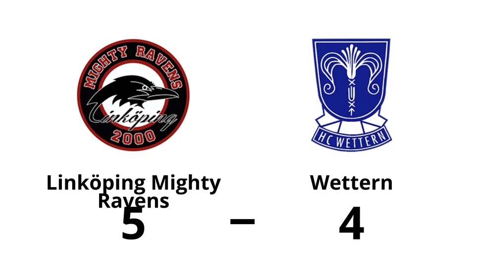 Linköping Mighty Ravens vann mot HC Wettern