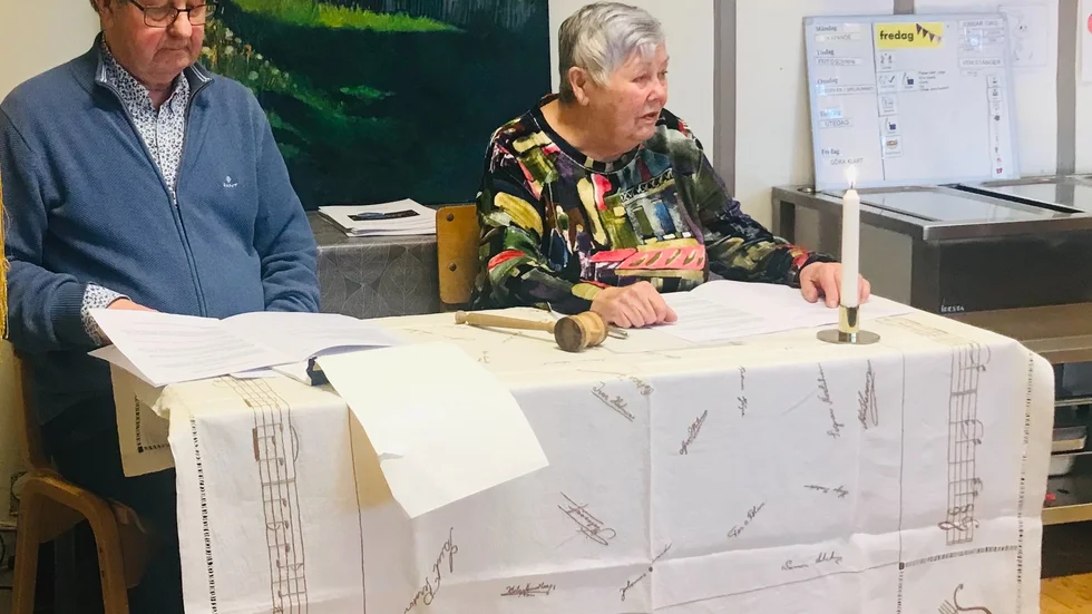 För årsmötet var Margaretha Olofsson och Gunnar Berglund ordförande respektive sekreterare.