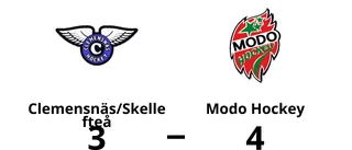 Clemensnäs/Skellefteå föll i toppmötet mot Modo Hockey
