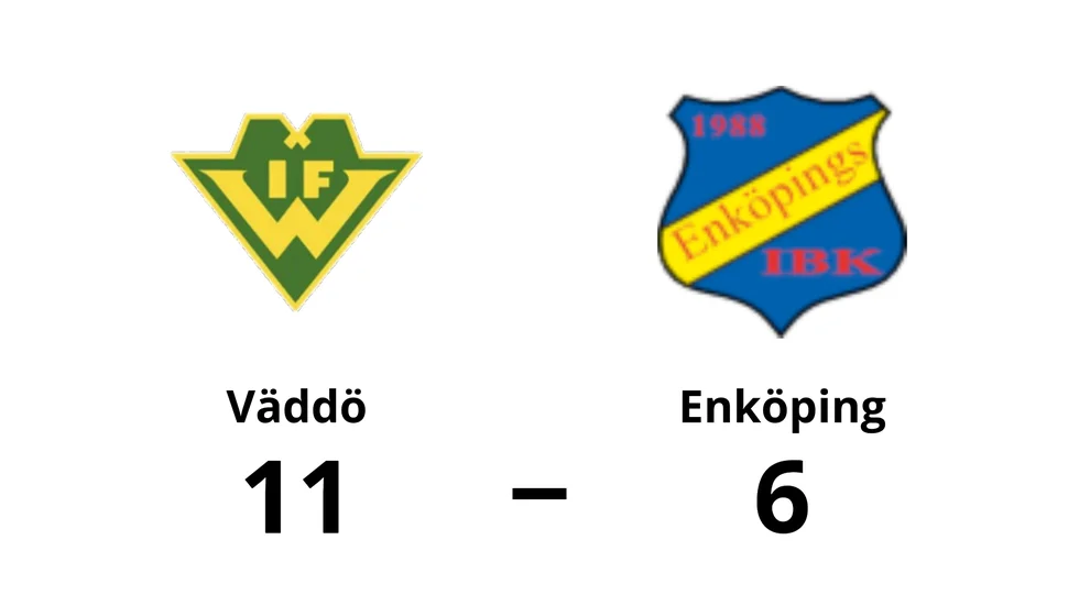 Väddö IF vann mot Enköping IBK