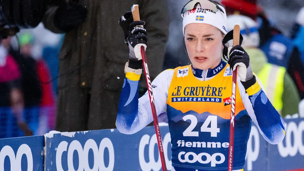 Sofia Henriksson, längdåkare i Piteå Elit och med meriter från landslaget, önskar bättre förutsättningar för att kunna träna på Lindbäcksstadion. "Det är viktigt med snöträning tidigt", säger 30-åringen. (Arkivbild)