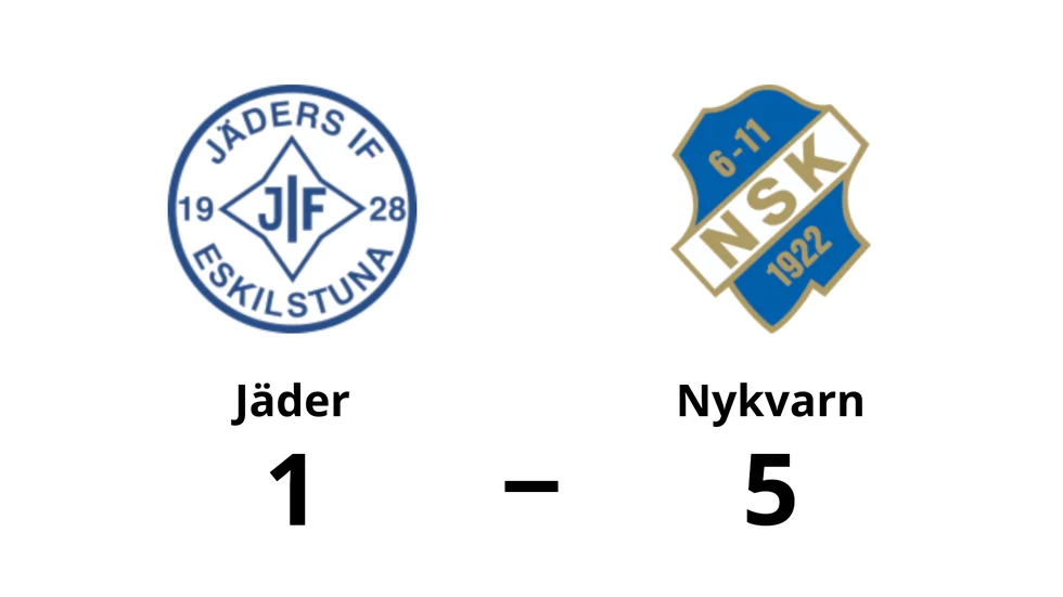 Jäders IF förlorade mot Nykvarns SK