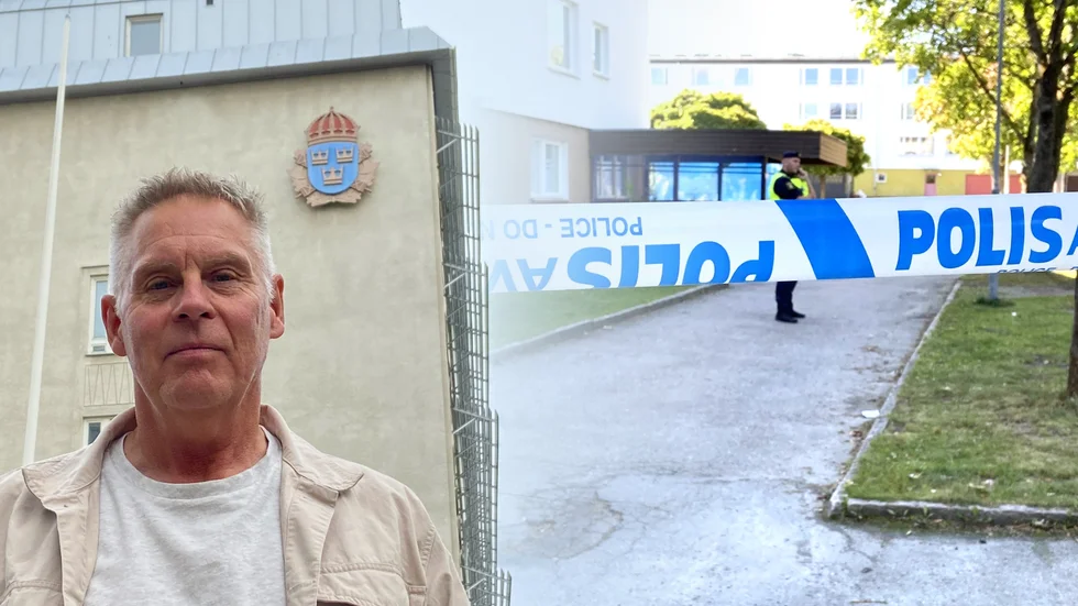 Bosse Hansén utreder både mordet i Årby och skjutningen i Lagersberg.