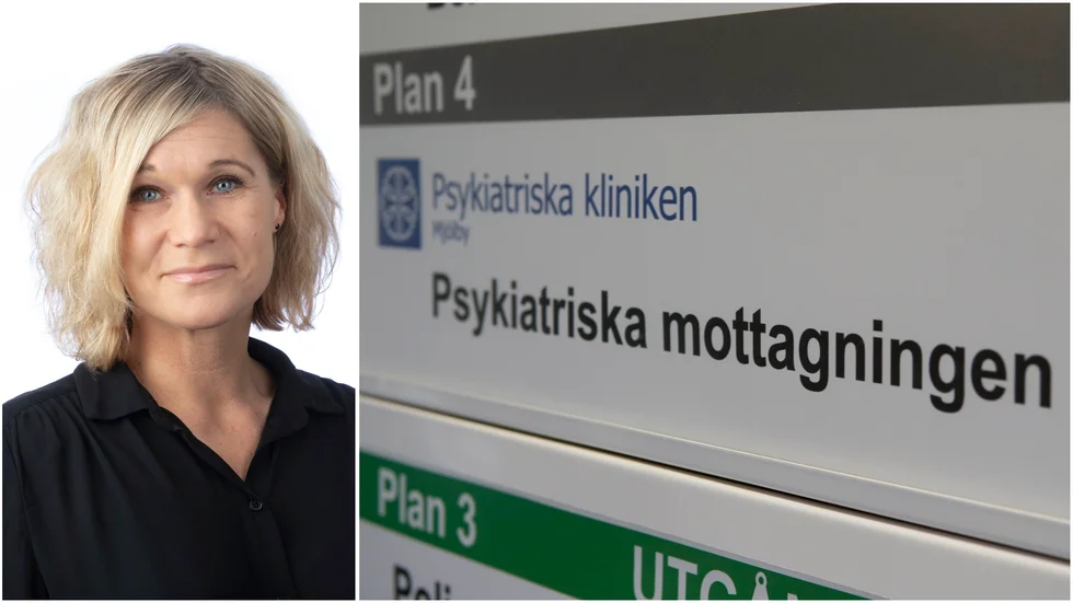 Therese Johansson är chef för psykiatricentrum i Region Östergötland.