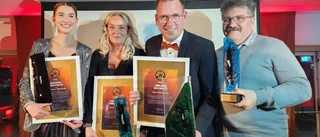 Årets pristagare hyllades på näringslivsgalan