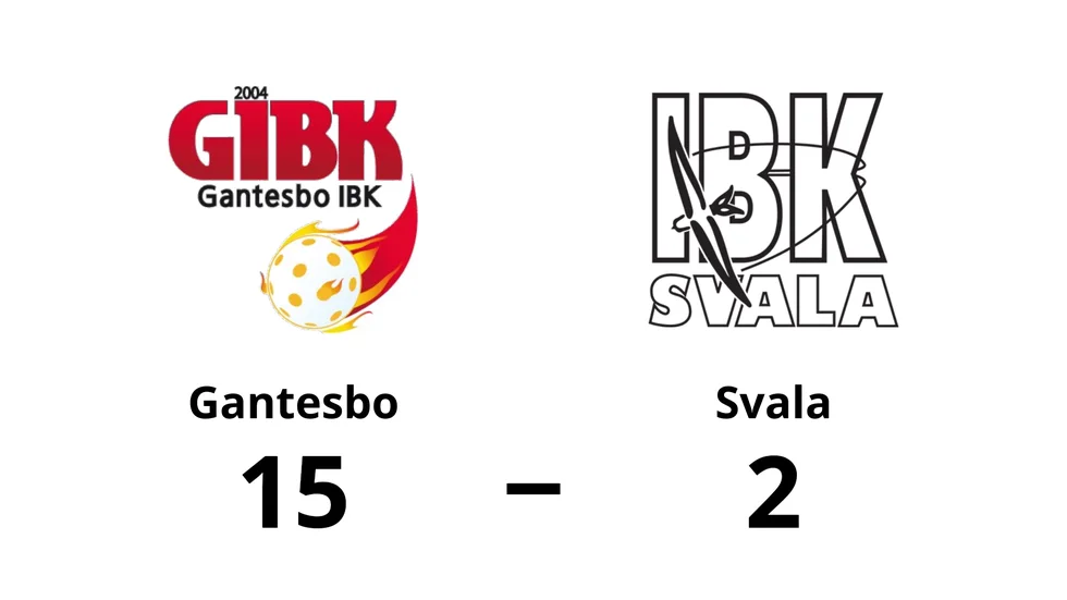 Gantesbo IBK vann mot IBK Svala