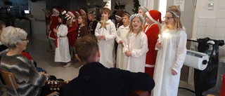 Guteskolan bjöd SRF på luciafirande 