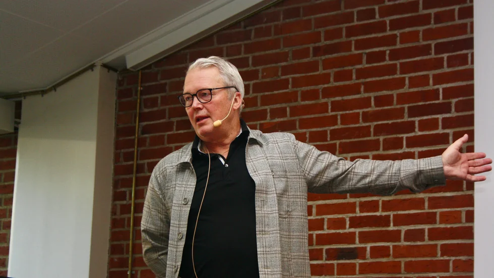 "Det gällde att bygga ett företag som också skulle fungera om jag inte fanns längre", säger Fredrik Andersson.