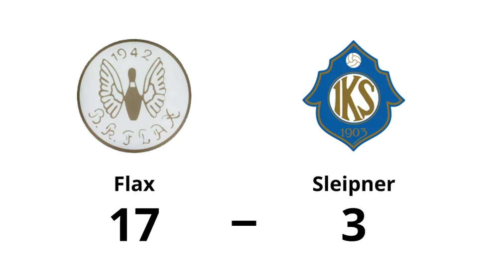 BK Flax vann mot IK Sleipner