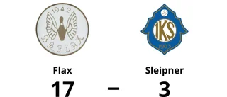 Flax utklassade Sleipner – seger med 17-3