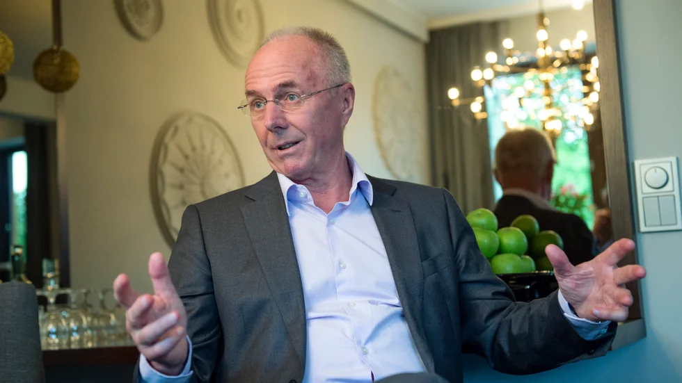Sven-Göran "Svennis" Eriksson. Arkivbild.