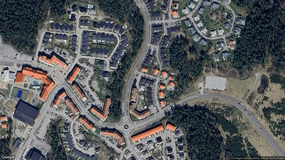 Området kring Plommonvägen 4