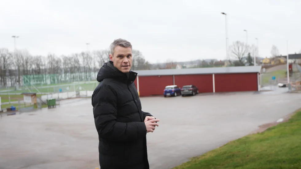 "Det är fullt här under säsong och det är svårt att hitta parkering när flera lag tränar samtidigt", säger Erik Moberg, klubb- och marknadsansvarig på Borens IK.