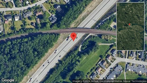 Översvämning stör trafiken på E4