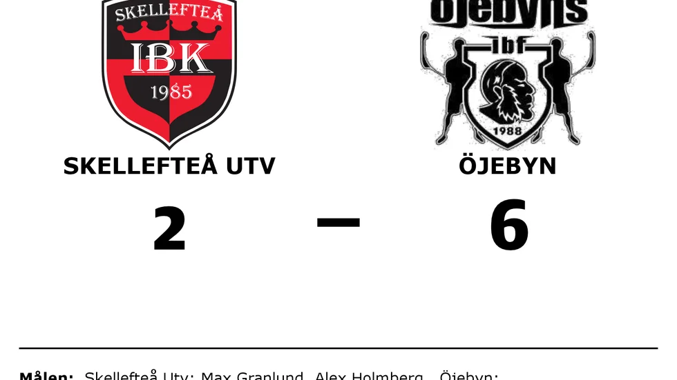 Skellefteå Utv förlorade mot Öjebyn