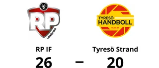 RP vann måstematchen – nu återstår bara ett hinder för division 1