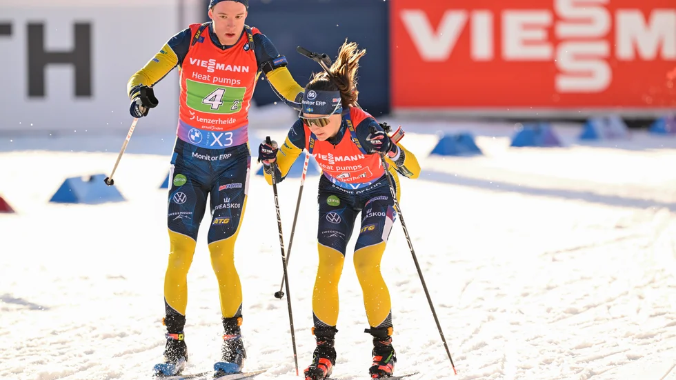 Sebastian Samuelsson och Ella Halvarsson.