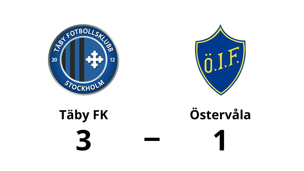Täby FK vann mot Östervåla