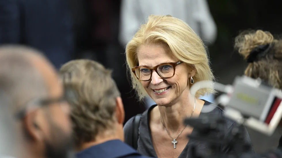 Äntligen har Elisabeth Svantesson (M) anledning att vara riktigt glad.