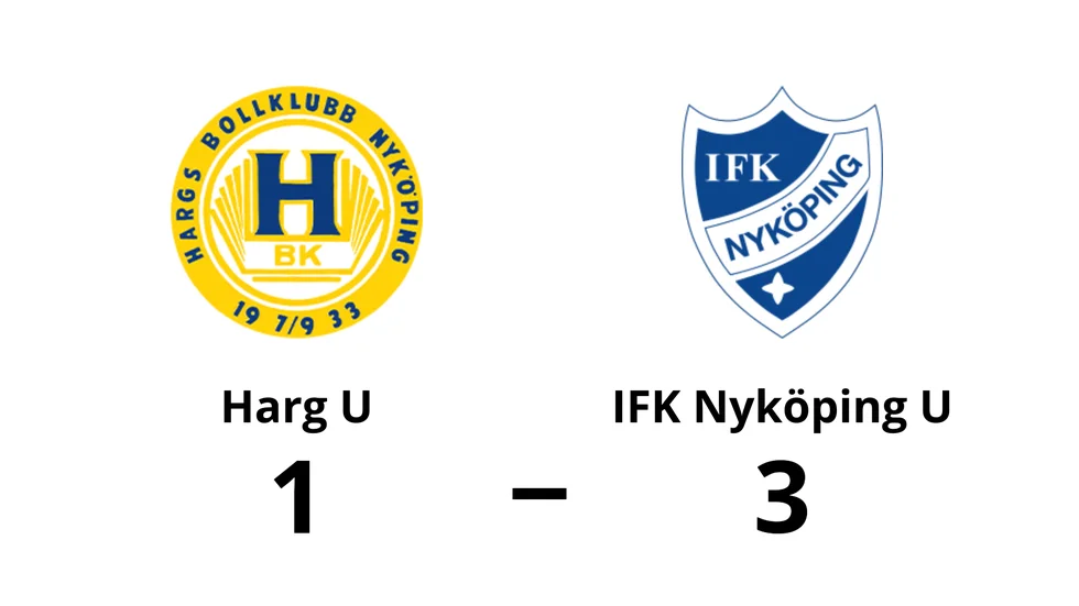 Hargs BK U förlorade mot IFK Nyköping U