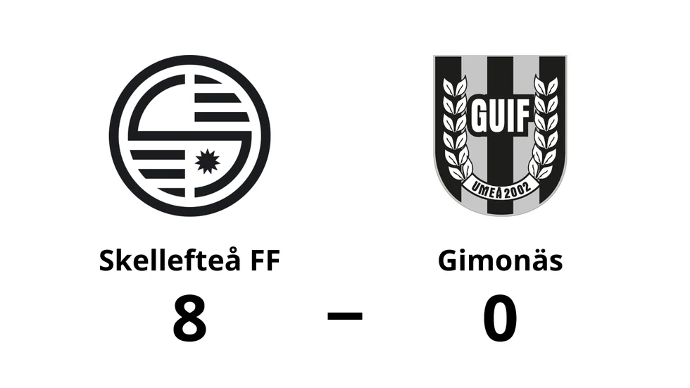 Skellefteå FF vann mot Gimonäs Umeå IF