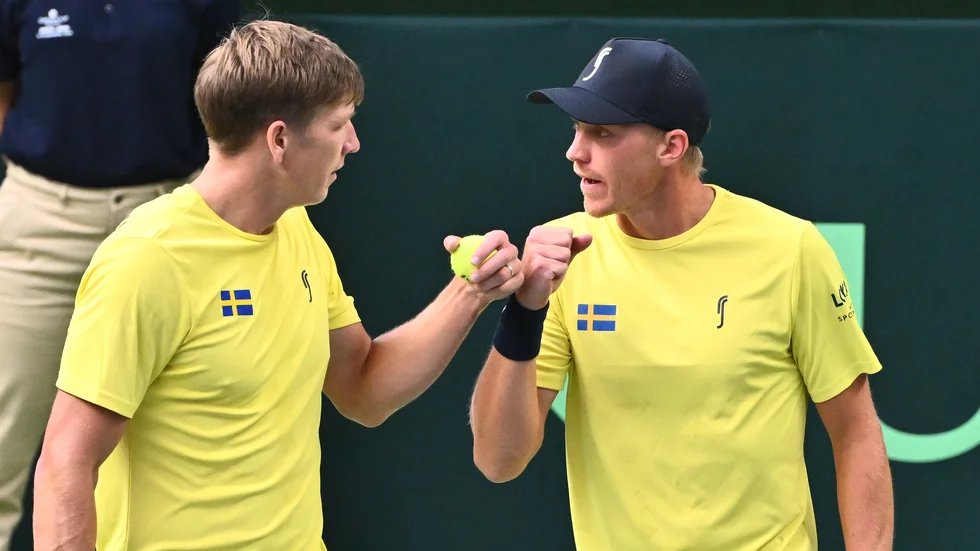 Filip Bergevi och André Göransson vann i dubbel.