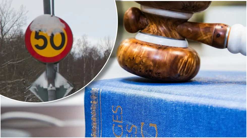 En man har dömts till böter för brott mot trafikförordningen. (Genrebild).