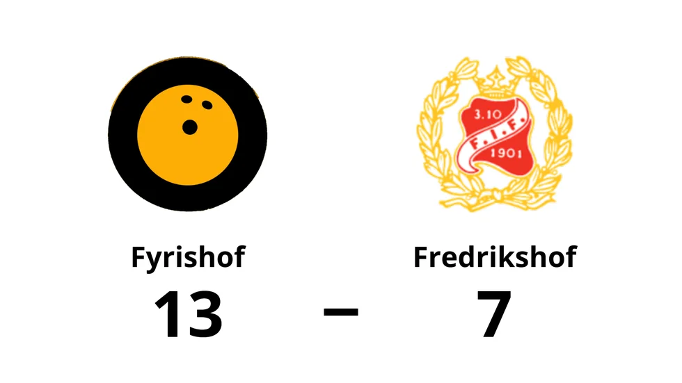Fyrishof BK vann mot Fredrikshof
