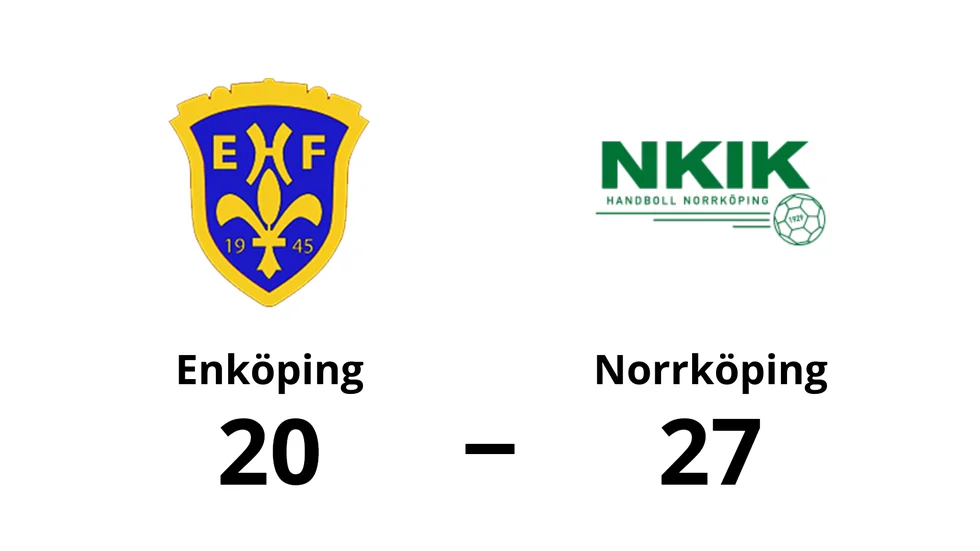 Enköpings HF förlorade mot Norrköping KvIK