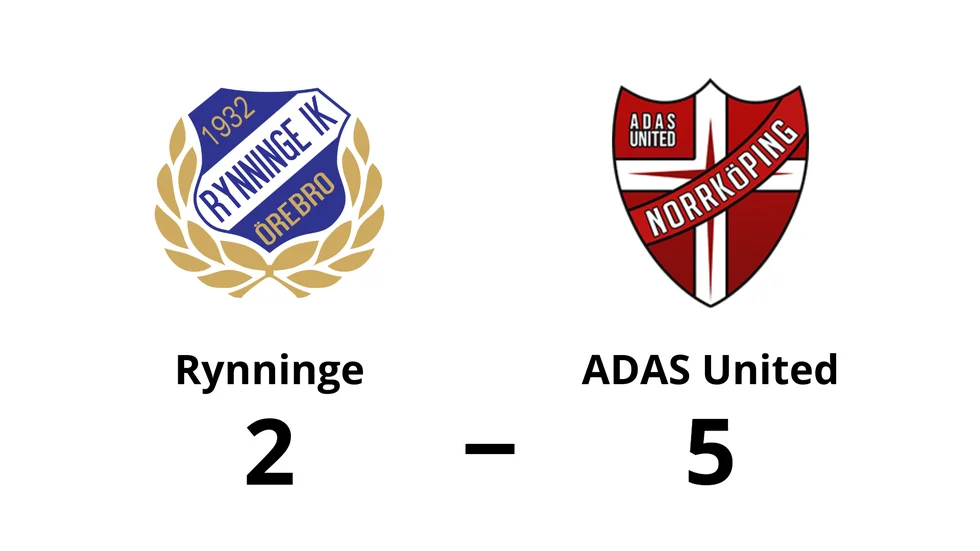 Rynninge förlorade mot ADAS United
