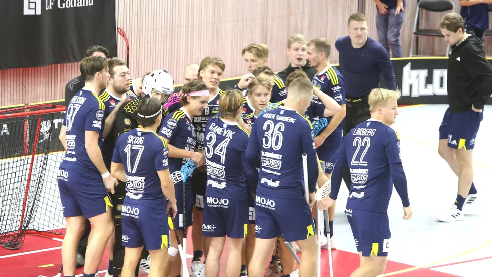 Visby IBK inkasserade säsongens första trepoängare. 