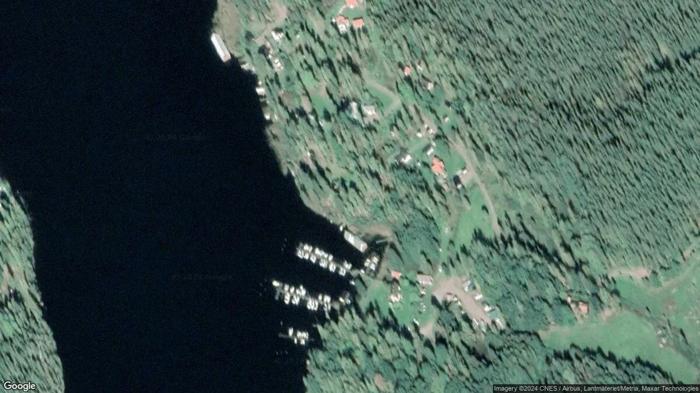 Området kring Andersbo Paradisvägen 17