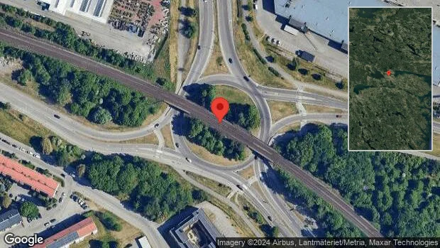 Olycka på Ståthögavägen (E4.08) – stopp i ett körfält