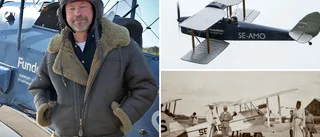 Äventyrare i veteranplan nära nödlandning på Gotland