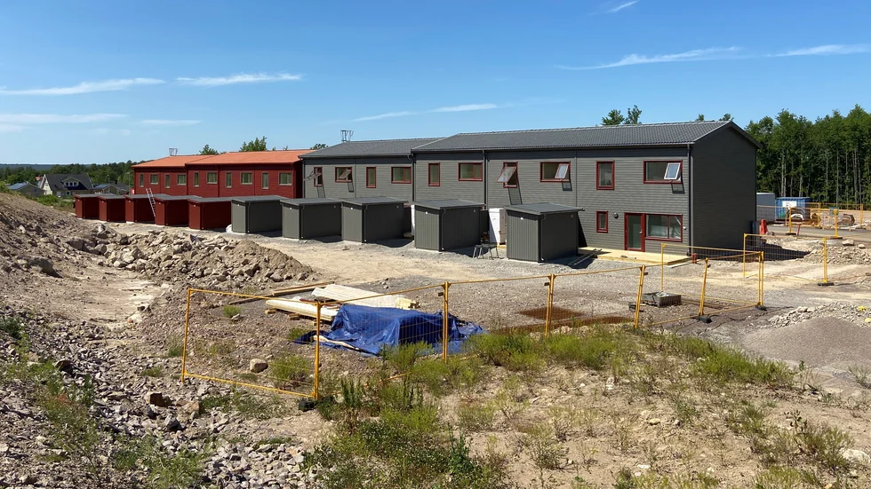 FB Bostad har ännu inte kommit igång med etapp två vid Stubingränd i Vimmerby.