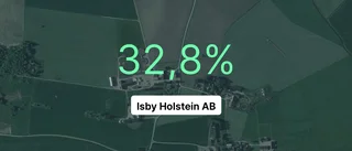 Årsredovisningen klar: Så gick det för Isby Holstein AB