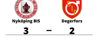 Nyköping BIS vann hemma mot Degerfors