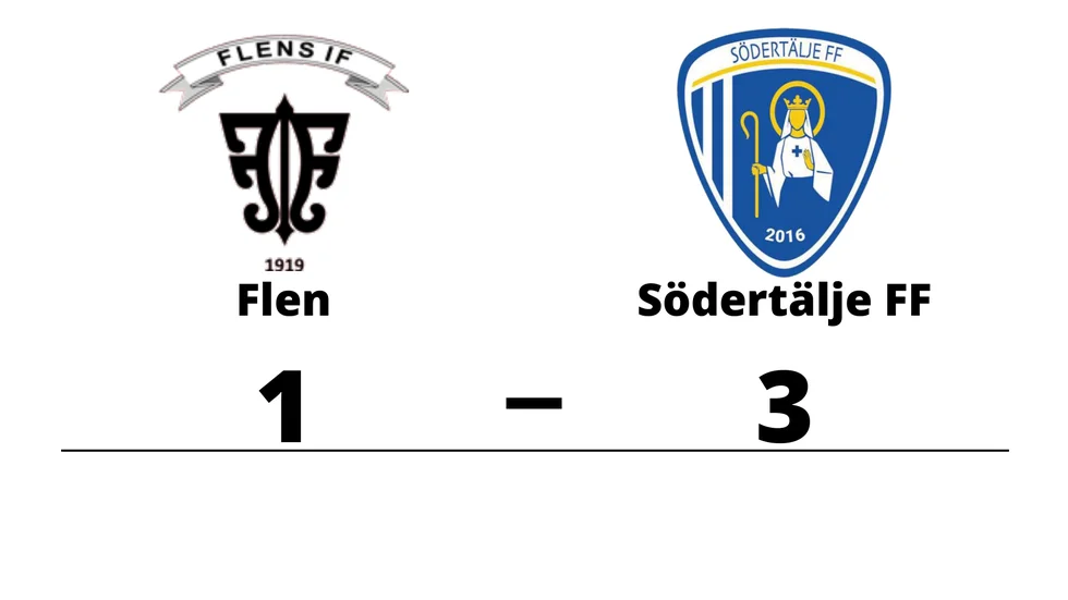 Flens IF förlorade mot Södertälje FF U