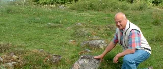 Övergiven medeltida by vid Ekeby