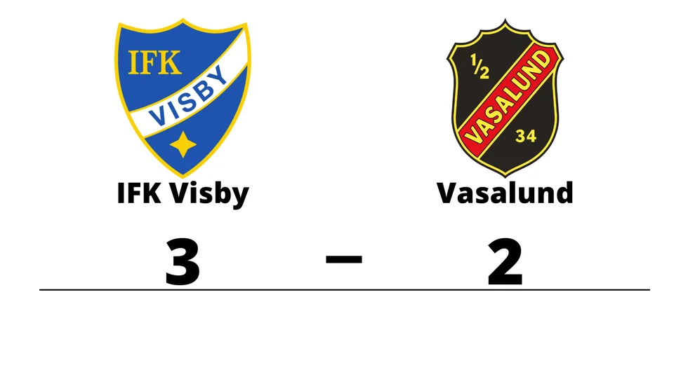 IFK Visby vann mot Vasalund IF