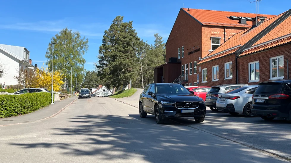 Ett automatlarm om brand i Ånestadsskolan visade sig vara brand i en papperskorg. 