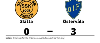 Östervåla segrade mot Slätta på bortaplan