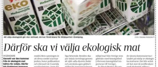 I MP:s värld är ekologiskt viktigare än lokalproducerat